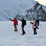 11. – 14.09.2010 Hochtour vom kleinen Matterhorn zum Monte Rosa Massiv